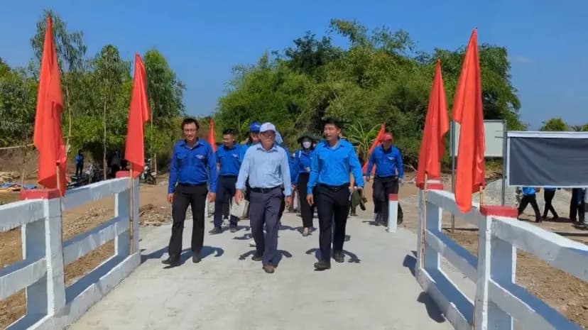 DA0214 - Cầu Số 6 Khu Vực Ngã Hai - Xã Phan Thanh - Huyện Bắc Bình - Tỉnh Bình Thuận