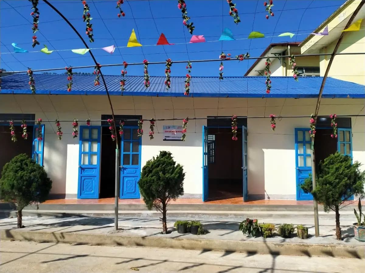 DA0624 - Điểm trường Mầm Non Sín Chải - Xã Sín Chải - Huyện Tủa Chùa - tỉnh Điện Biên