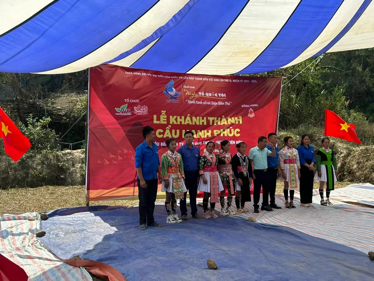 DA0545 - Cầu số 39 - Cầu dân sinh - Bản Nậm Ty 2 -  Xã Hua Thanh -  Huyện Điện Biên -  Tỉnh Điện Biên