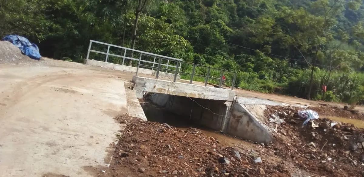 DA0670 - Cầu số 61 - Cầu dân sinh Lân Áp -  thôn Kha Hạ -  xã Vũ Lễ -  tỉnh Lạng Sơn