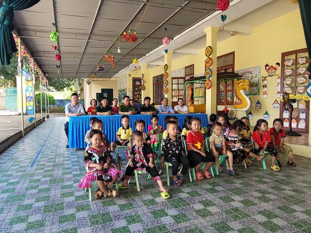 DA0767 - Điểm trường Trung Tâm - Mầm non Nậm Càn - Bản Nậm Càn -  xã Nậm Càn -  huyện Kỳ Sơn -  tỉnh Nghệ An