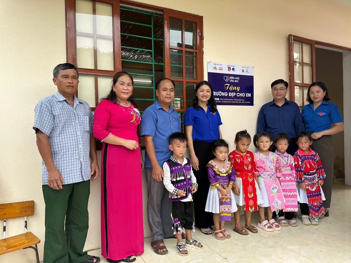 DA0467 - Điểm trường Mn Nà Đon - Trường MN Quảng Lâm - Xóm Nà Đon - Xã Quảng Lâm - Huyện Bảo Lâm - Tỉnh Cao Bằng
