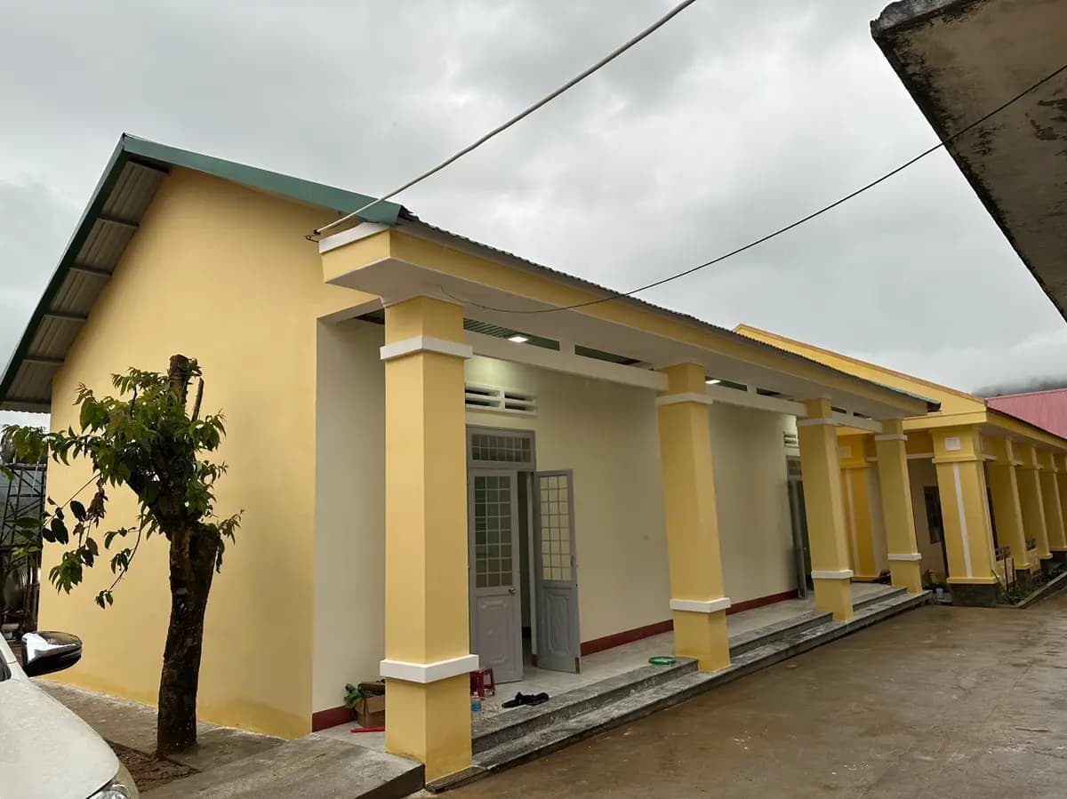 DA0542 - Nhà nội trú - Điểm trường Trung Tâm - Trường PTDTBT TH-THCS Xã Đăk Sao - Huyện Tu Mơ Rông - Tỉnh Kon Tum